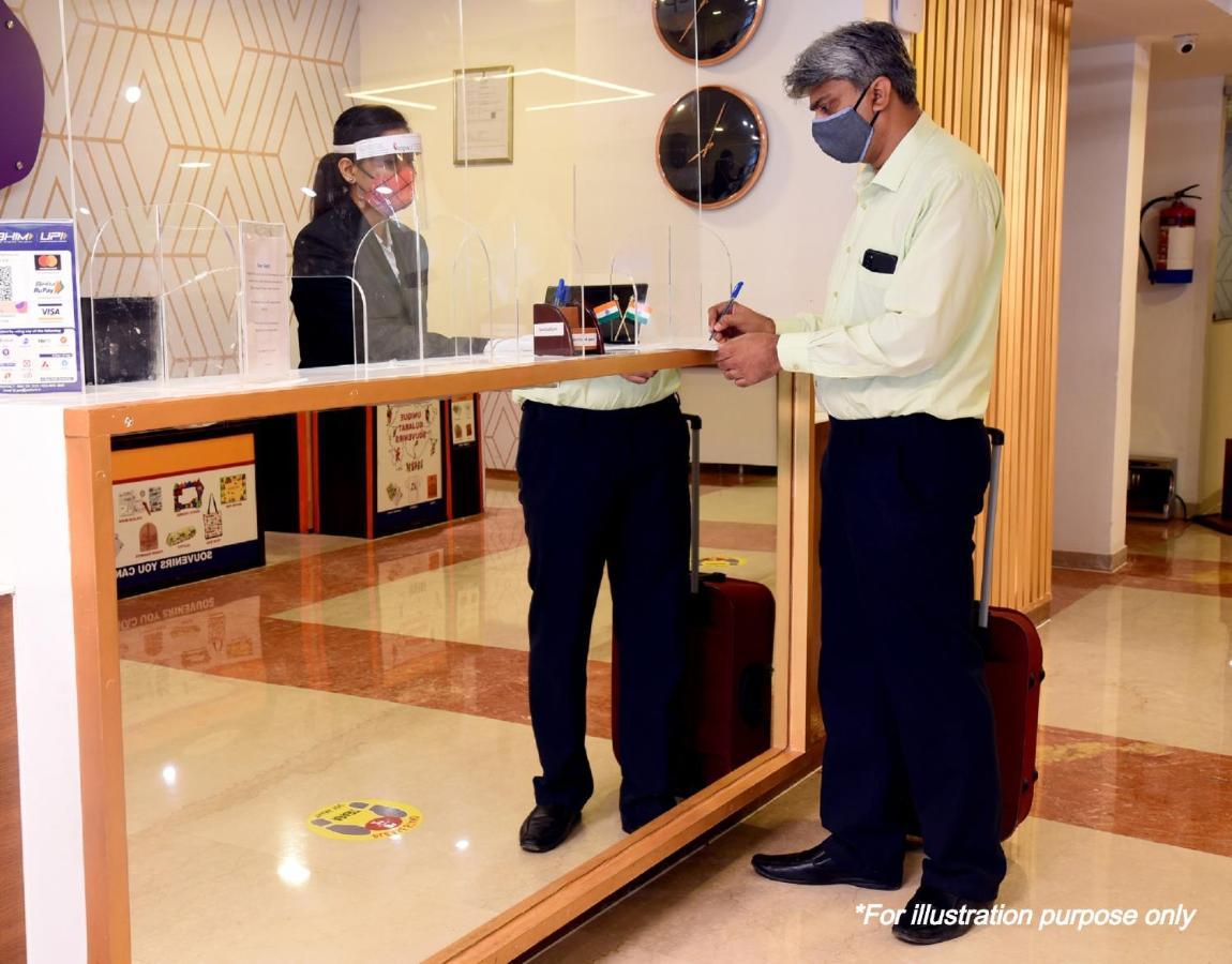 Oyo Hotel Blu Pebbles Near Delhi Airport New Delhi Ngoại thất bức ảnh